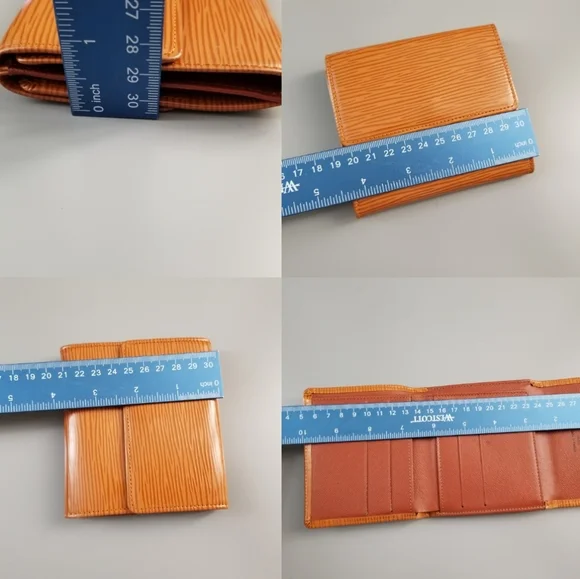 LOUIS VUITTON Classic Elise Men's Epi Bifold Wallet - Picture 4 of 16